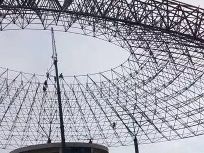 七台河篮球馆球形网架厂家价格